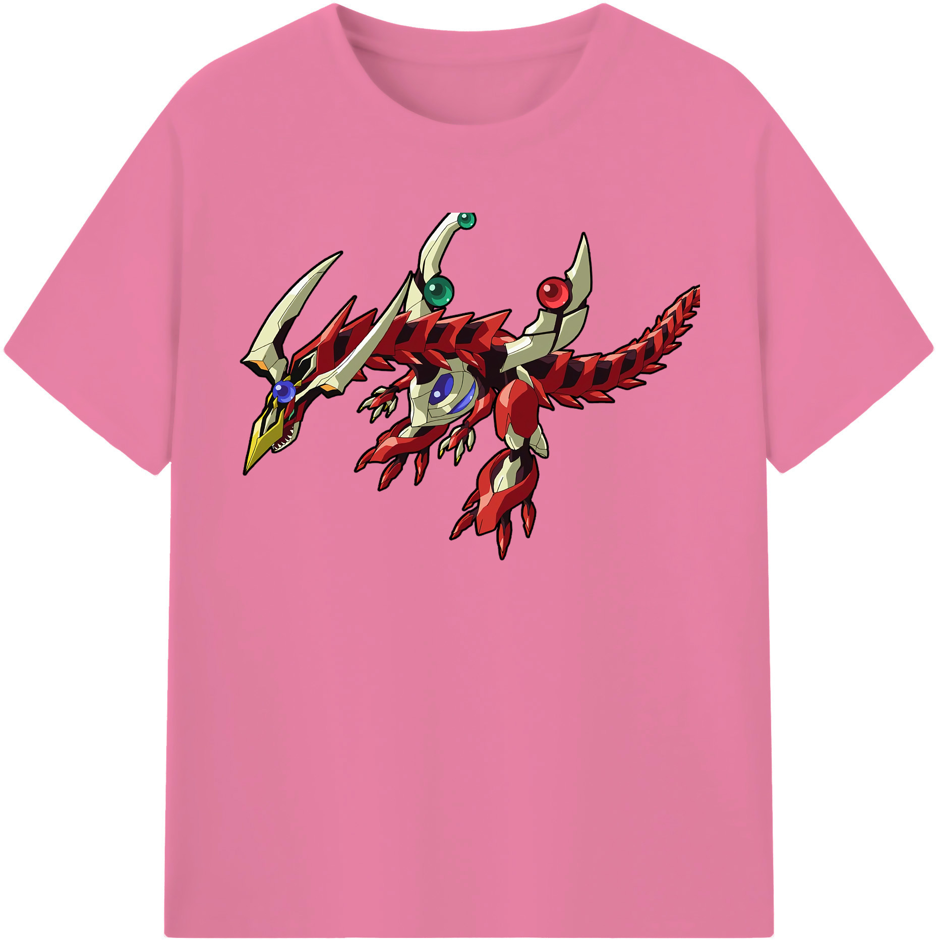 （画像用） 遊☆戯☆王 Yu-Gi-Oh! 綿100％半袖Tシャツ（フロントプリント）